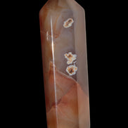 Cherry Blossom Agate wand from Madagascar 43g - Rocks and Things Store