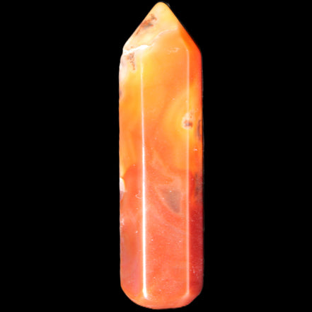 Cherry Blossom Agate wand from Madagascar 43g in sunlight - Rocks and Things Store
