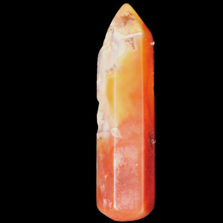 Cherry Blossom Agate wand from Madagascar 43g in sunlight - Rocks and Things Store