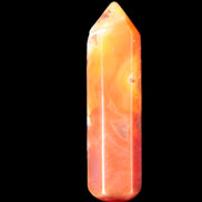 Cherry Blossom Agate wand from Madagascar 43g in sunlight - Rocks and Things Store