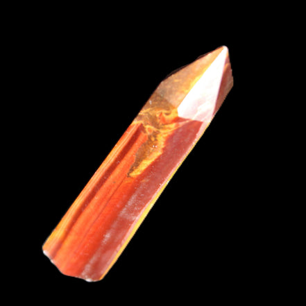Cherry Blossom Agate wand from Madagascar 43g in sunlight - Rocks and Things Store