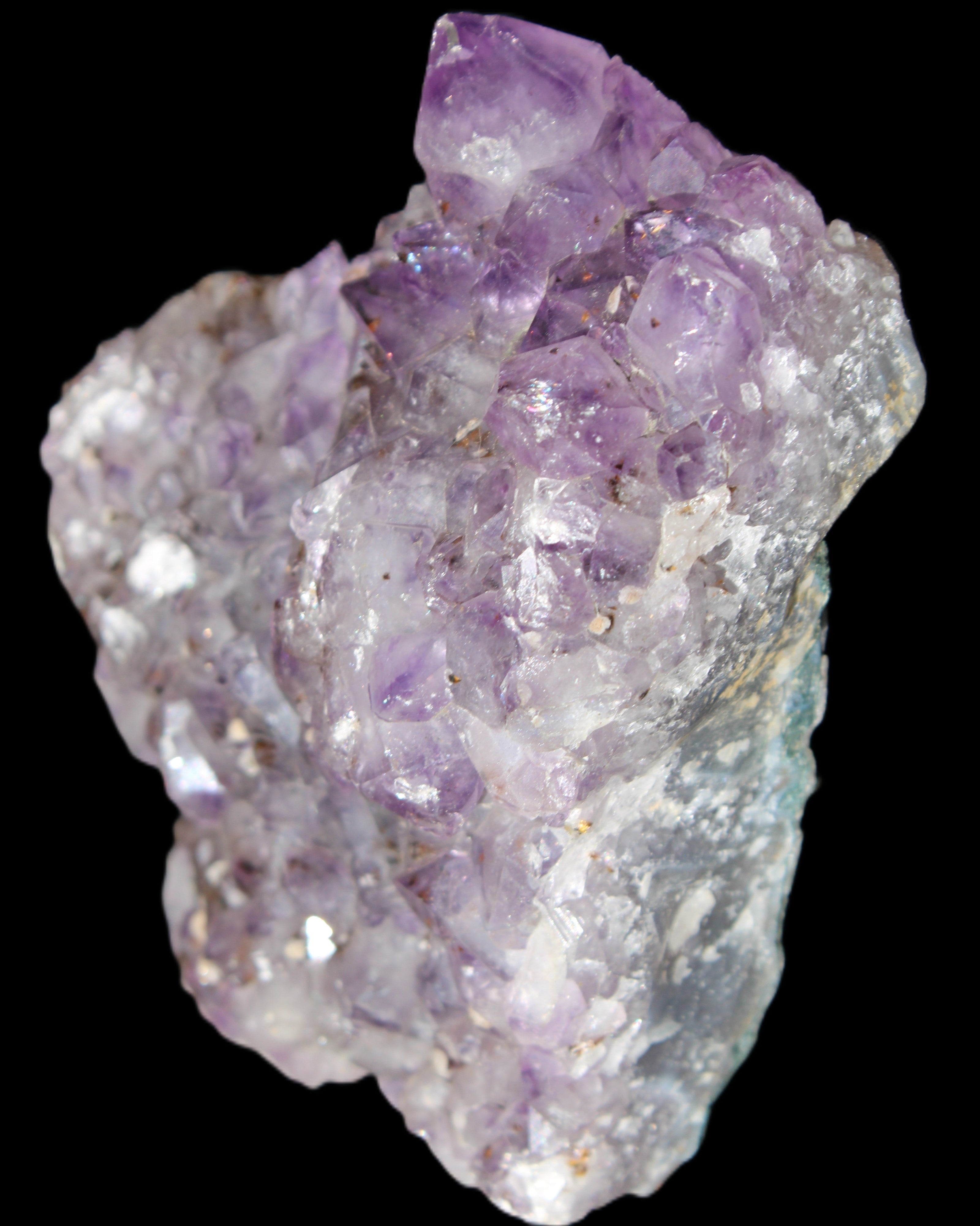 Amethyst geode cluster 517g in sunlight - Rocks and Things Store