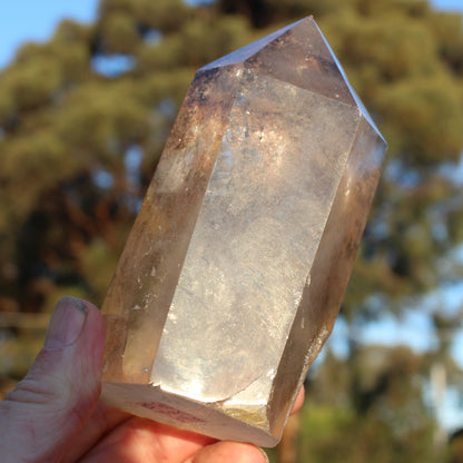 Smoky Quartz obelisk 765g Rocks and Things