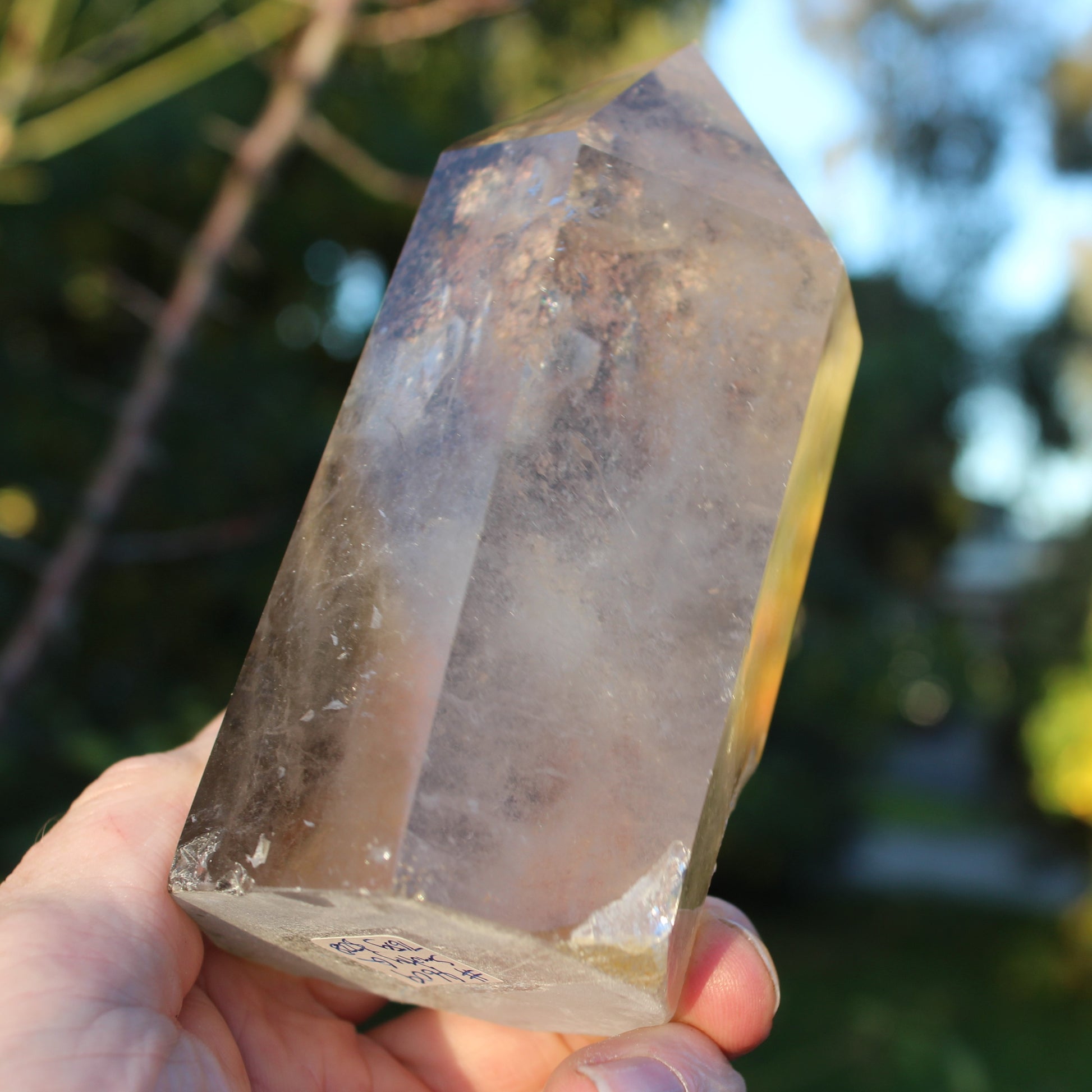 Smoky Quartz obelisk 765g Rocks and Things