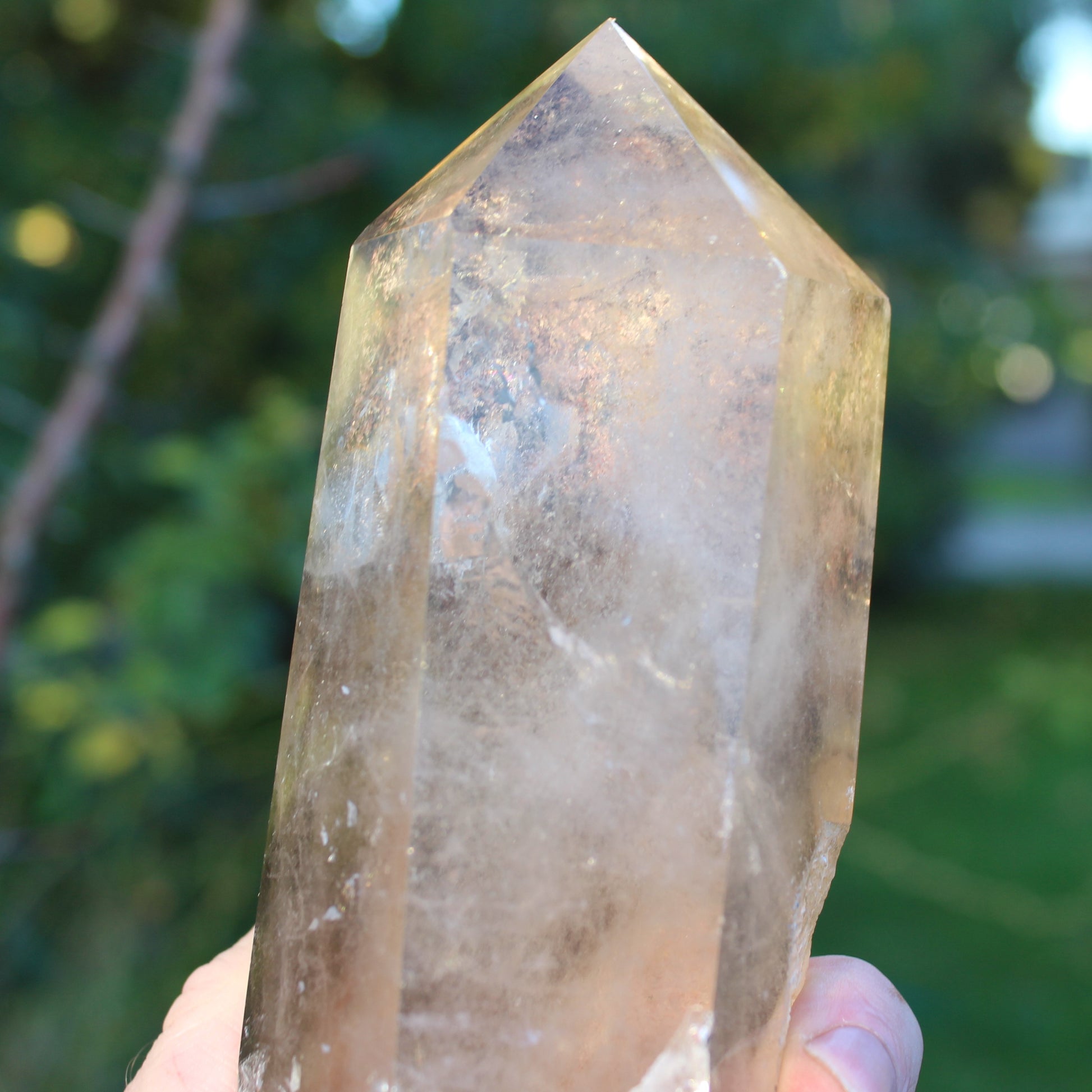 Smoky Quartz obelisk 765g Rocks and Things