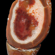 Agate banded lavender slice from Brazil 747g - Rocks and Things Store