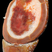 Agate banded lavender slice from Brazil 747g - Rocks and Things Store