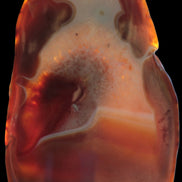 Agate banded lavender slice from Brazil 747g - Rocks and Things Store