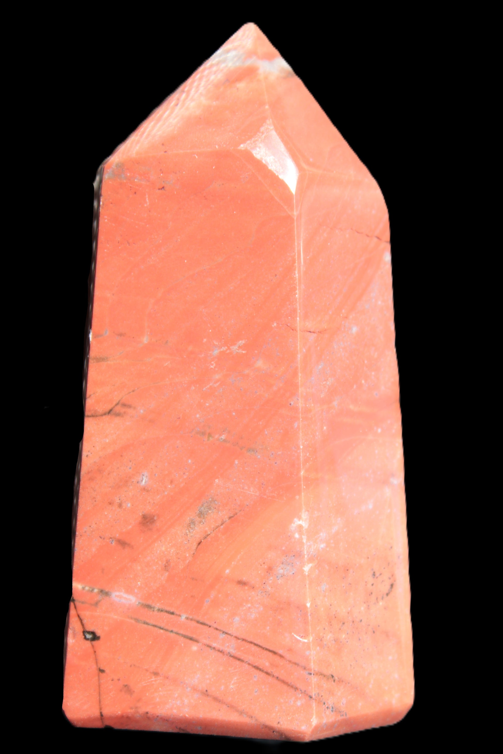 Red Jasper obelisk 110mm 430g Rocks and Things