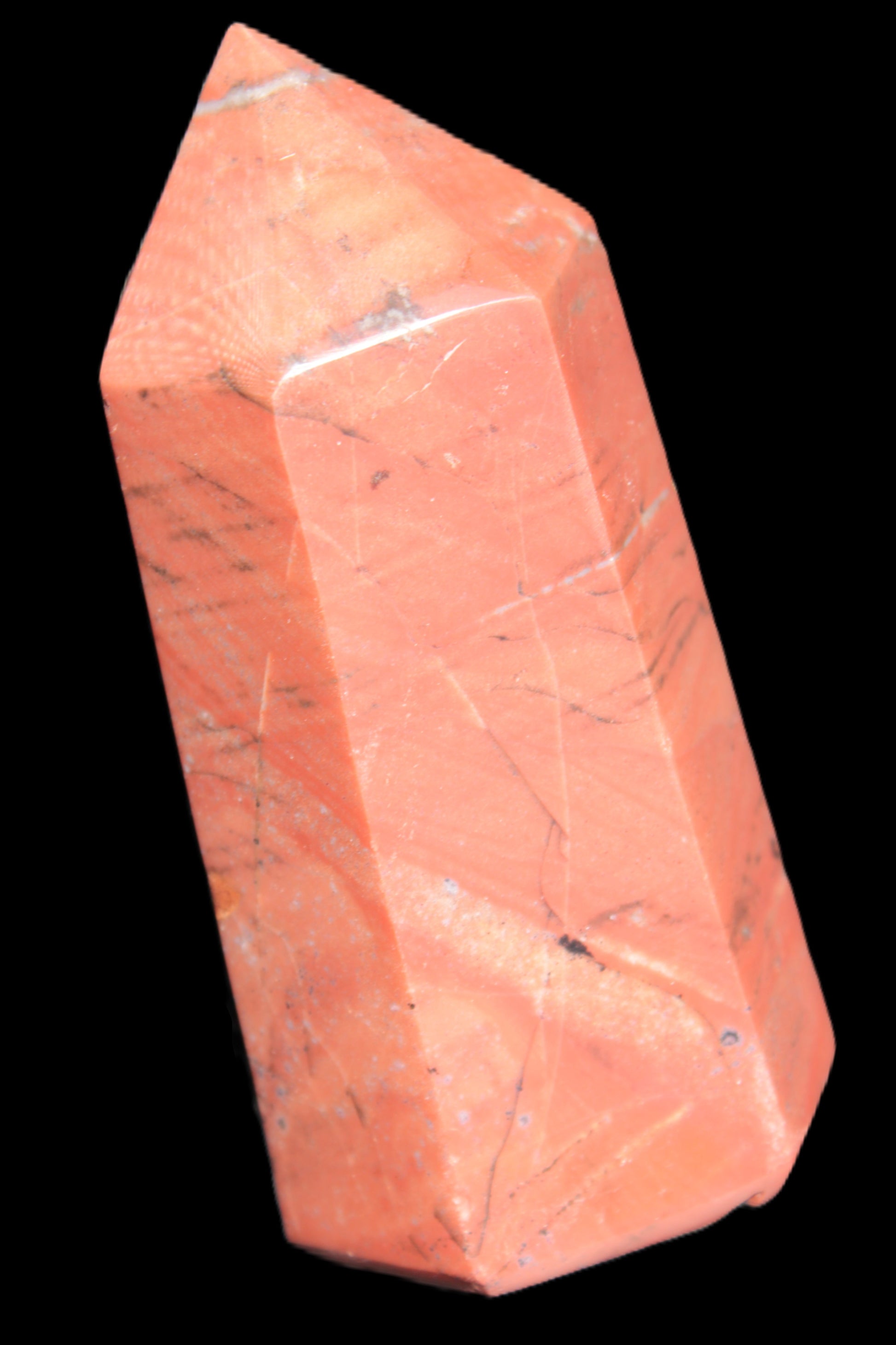 Red Jasper obelisk 110mm 430g Rocks and Things