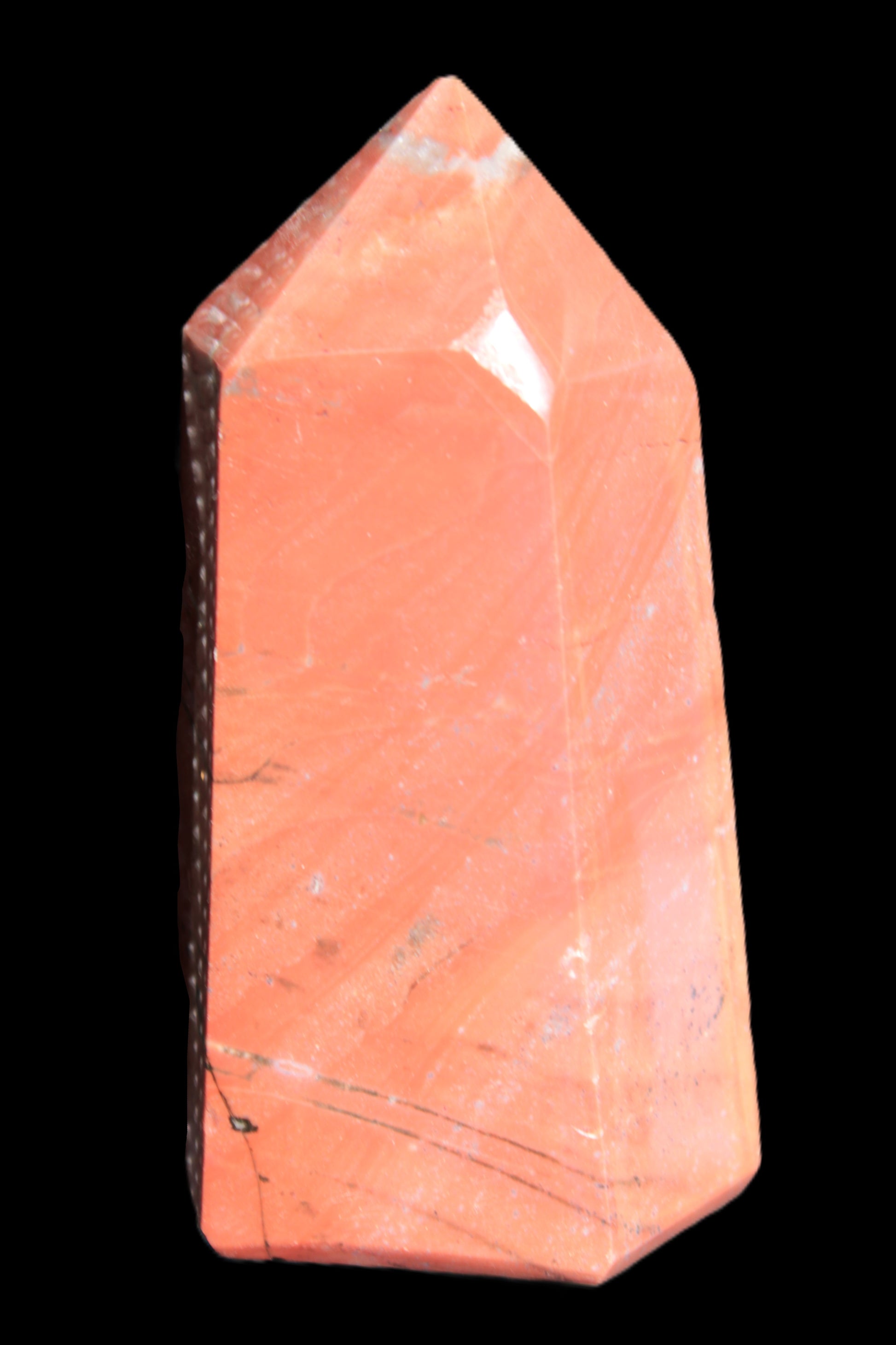 Red Jasper obelisk 110mm 430g Rocks and Things