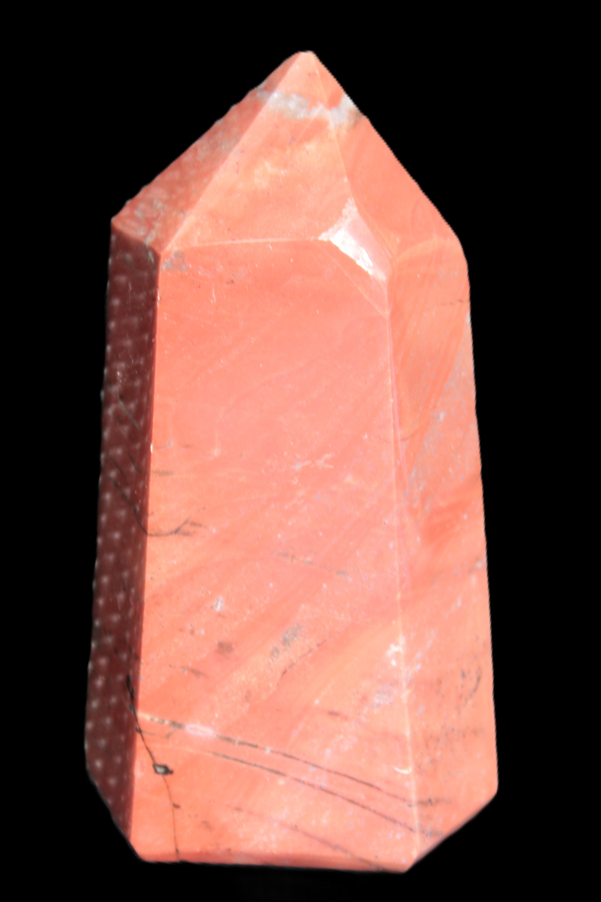 Red Jasper obelisk 110mm 430g Rocks and Things