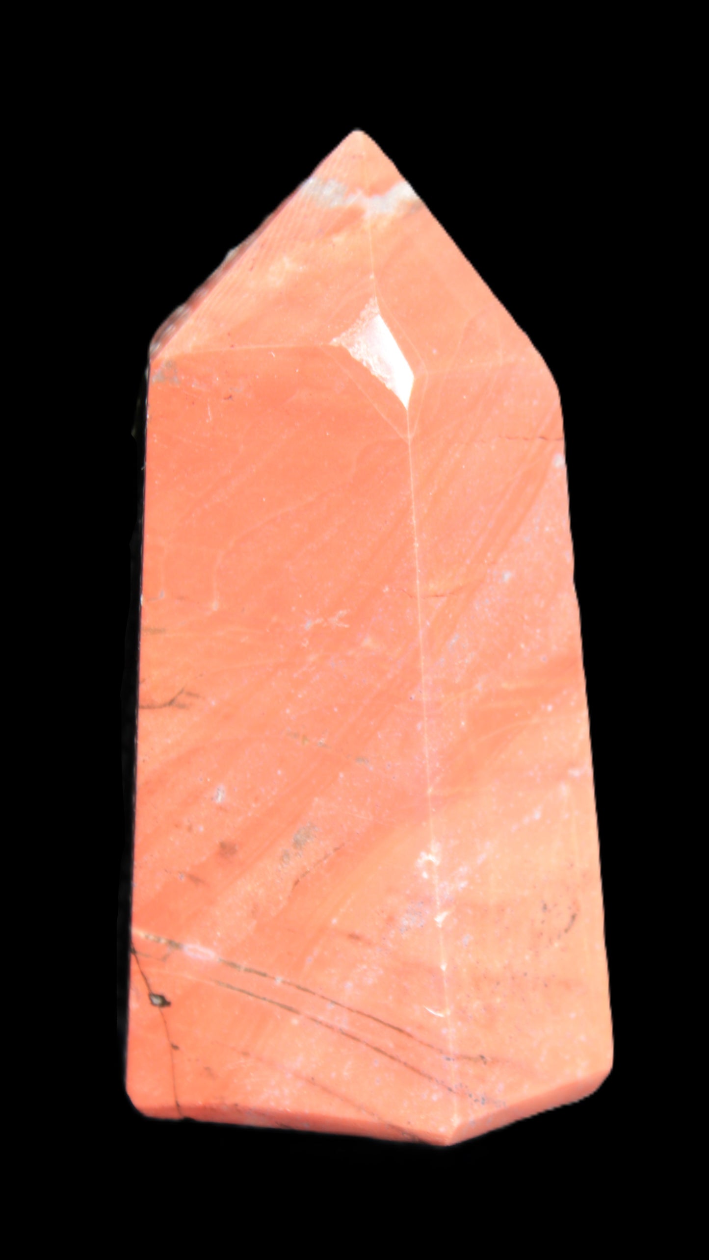 Red Jasper obelisk 110mm 430g Rocks and Things