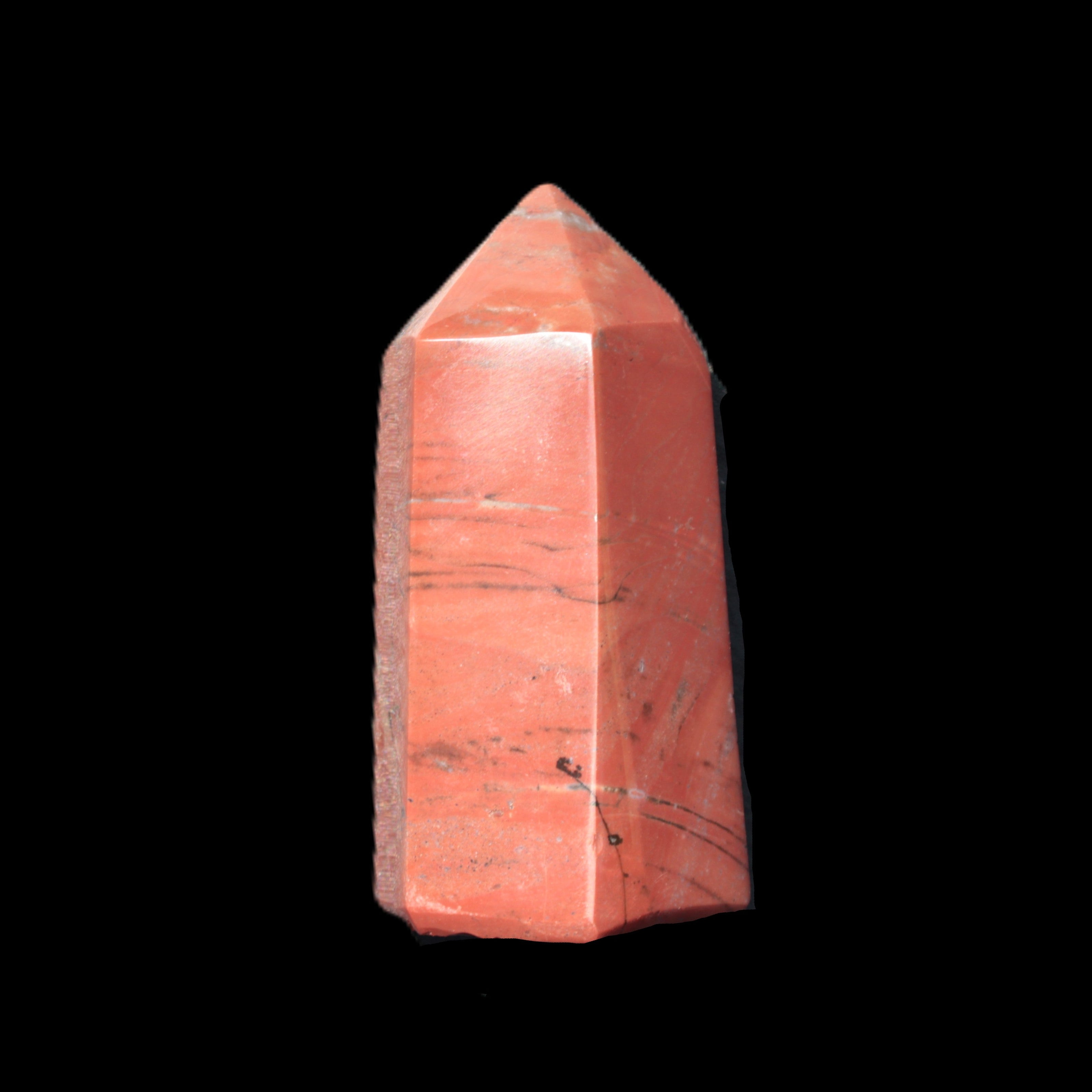 Red Jasper obelisk 110mm 430g Rocks and Things Store