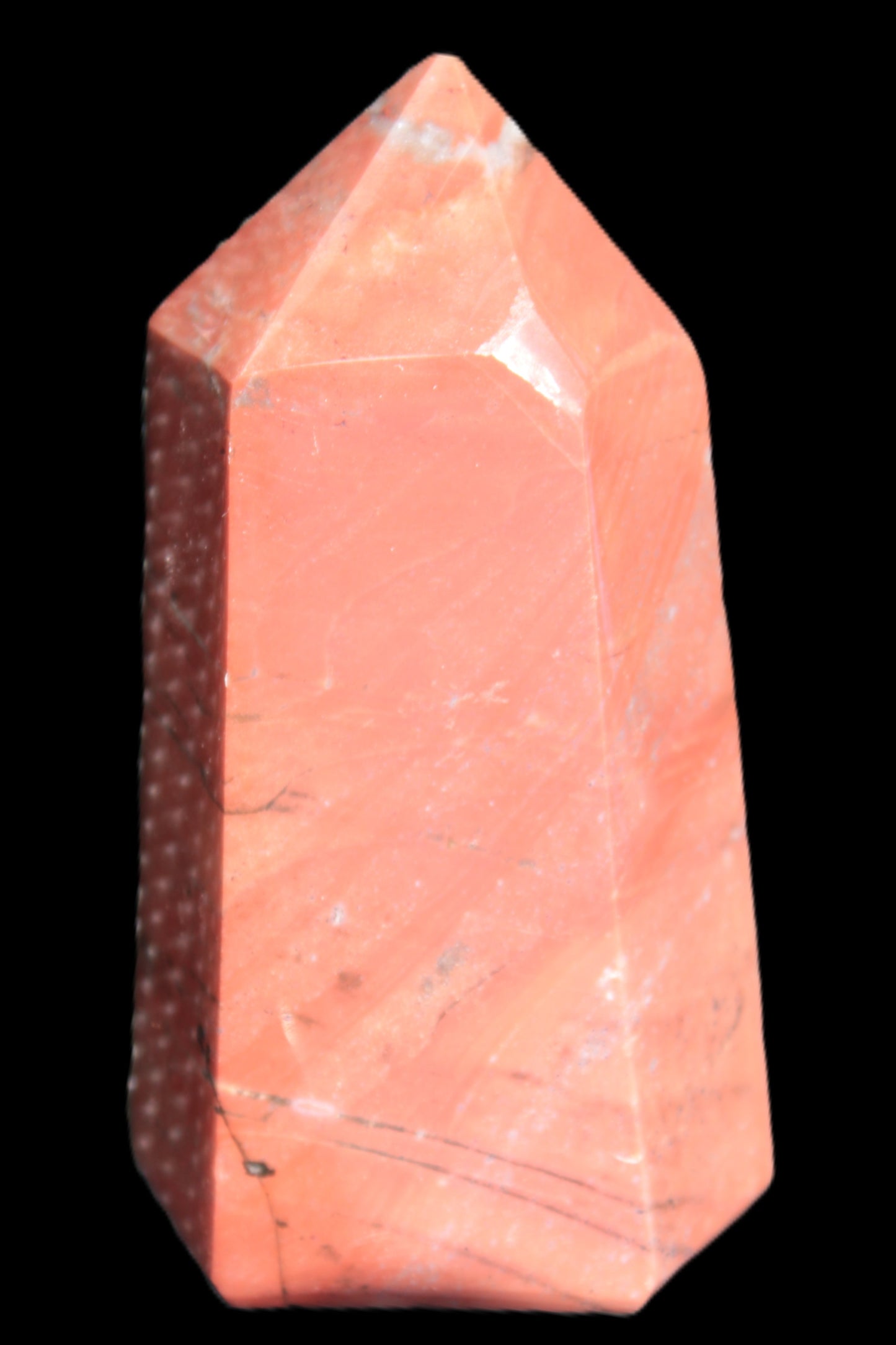 Red Jasper obelisk 110mm 430g Rocks and Things