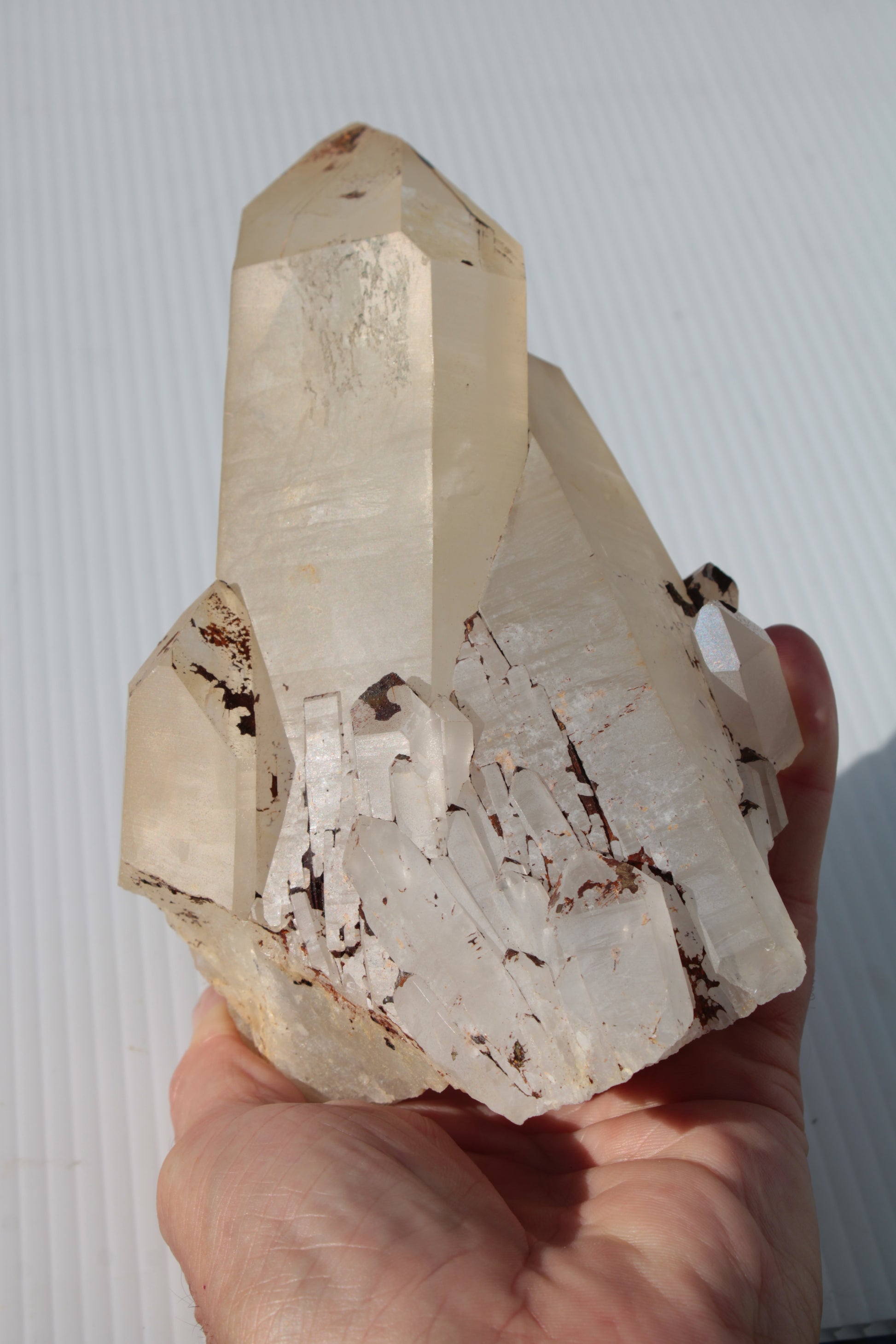 Quartz crystal cluster 1370g Rocks and Things