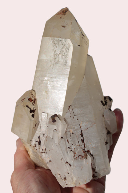 Quartz crystal cluster 1370g Rocks and Things