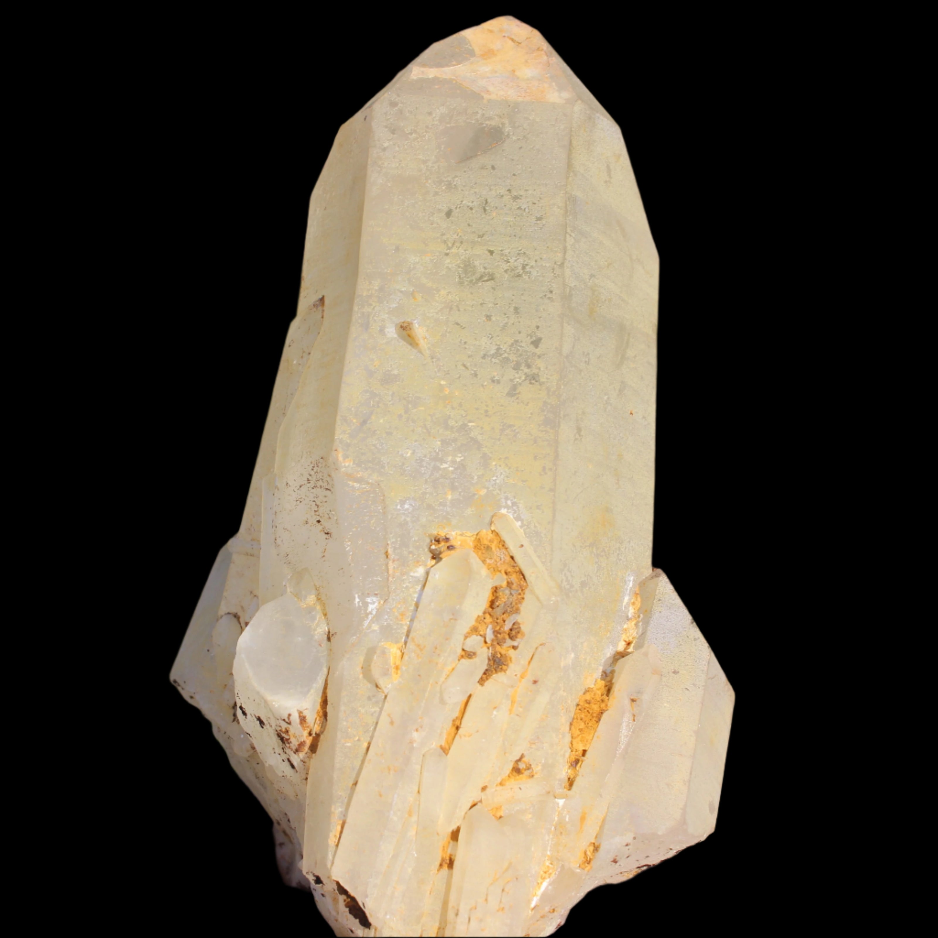 Quartz crystal cluster 1370g in sunlight - Rocks and Things Store