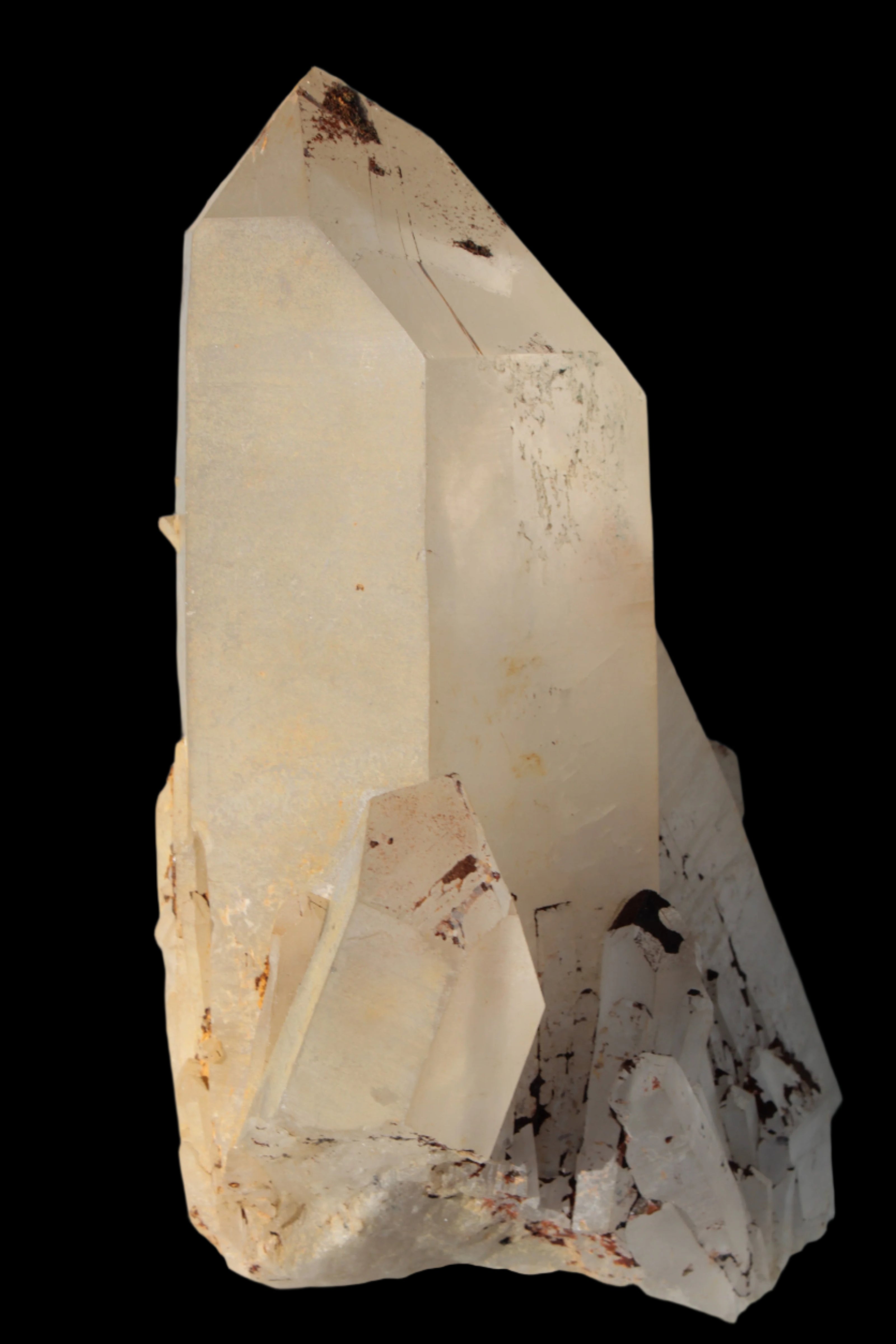 Quartz crystal cluster 1370g in sunlight - Rocks and Things Store