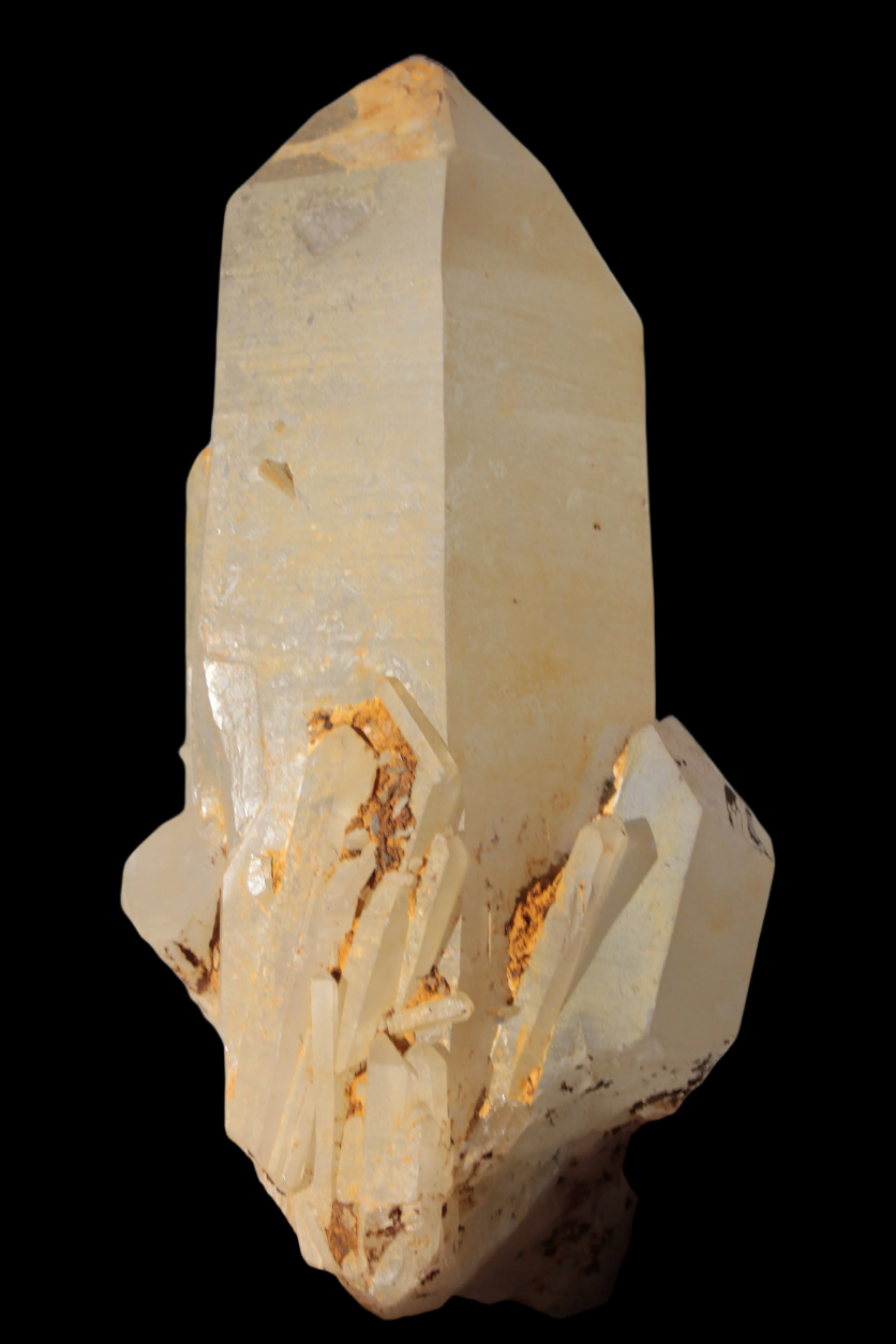 Quartz crystal cluster 1370g in sunlight - Rocks and Things Store