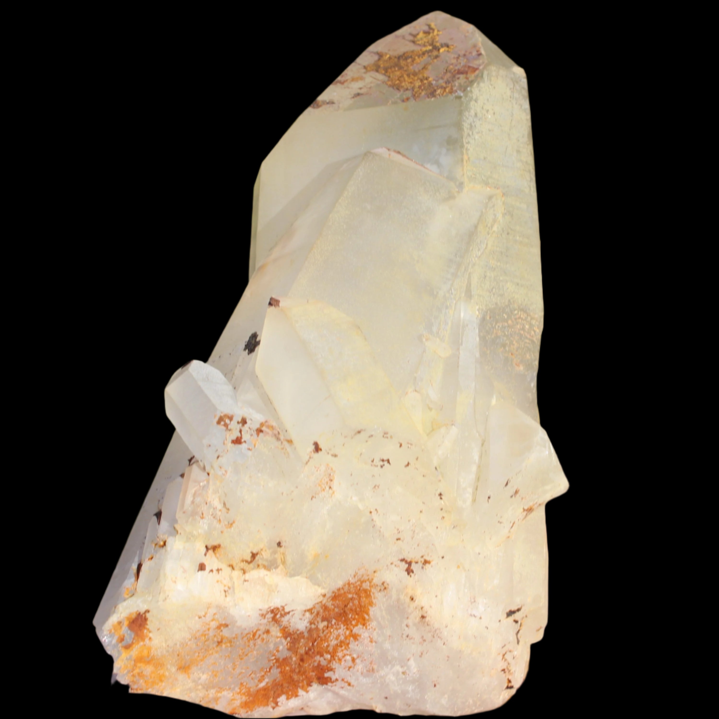 Quartz crystal cluster 1370g in sunlight - Rocks and Things Store