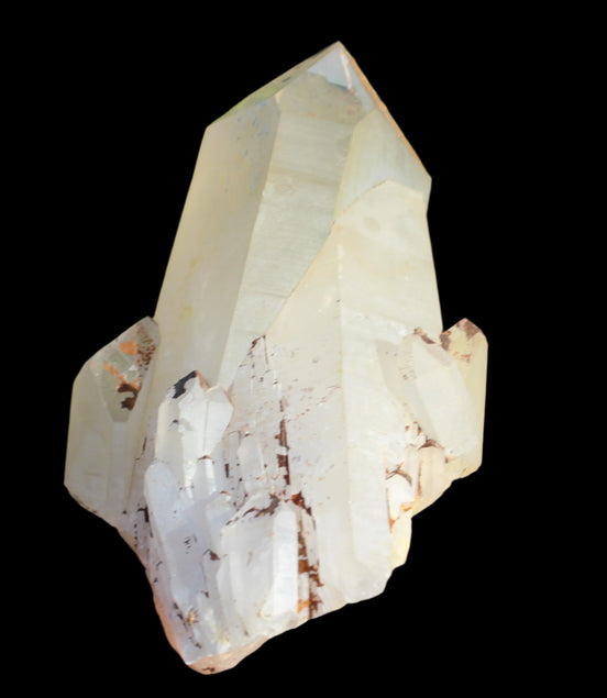 Quartz crystal cluster 1370g in sunlight - Rocks and Things Store