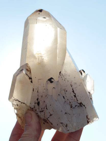 Quartz crystal cluster 1370g Rocks and Things