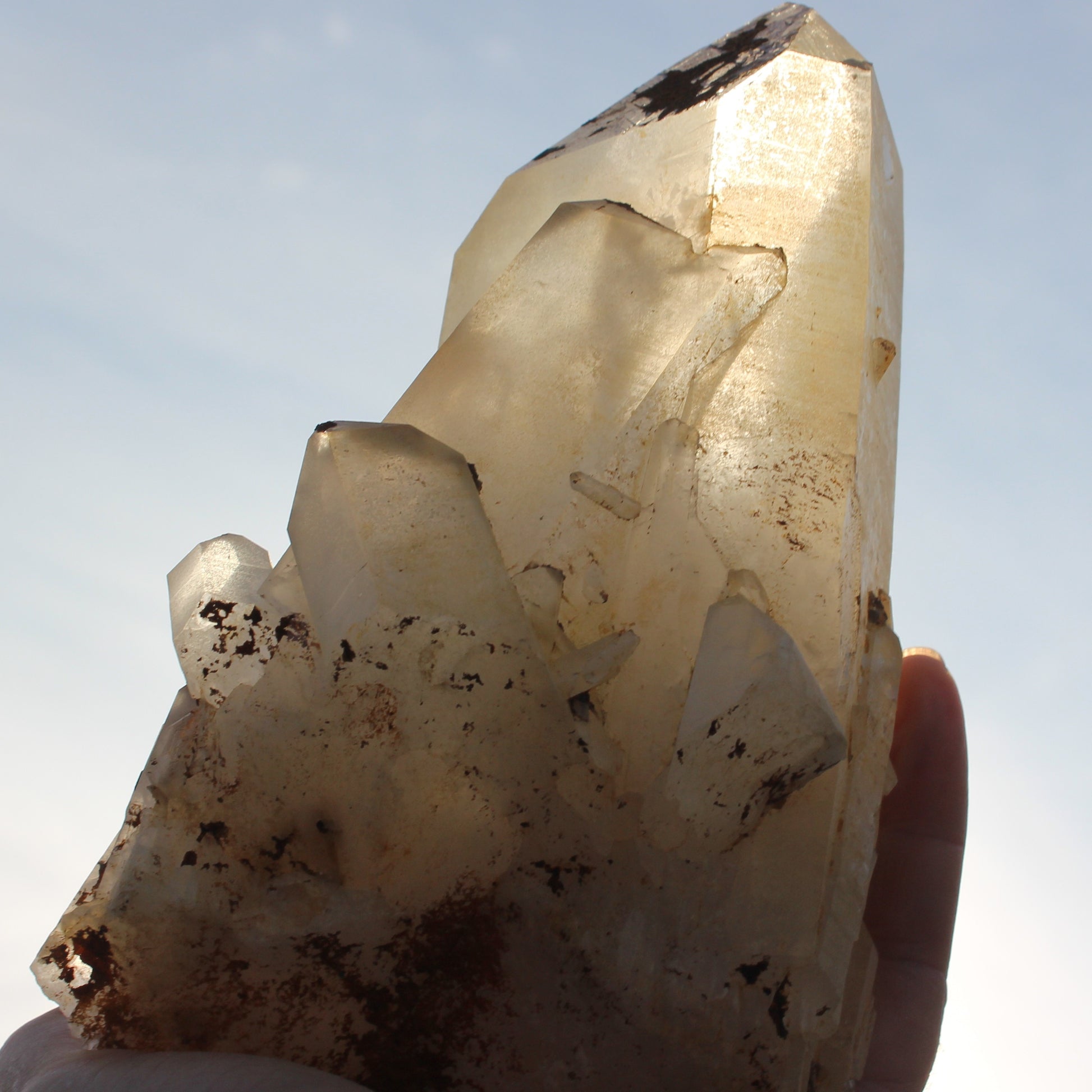 Quartz crystal cluster 1370g Rocks and Things