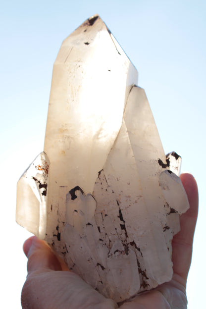 Quartz crystal cluster 1370g Rocks and Things