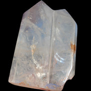 Clear Quartz double-pillar obelisk 1655g in sunshine, held in hand