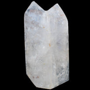 Clear Quartz double-pillar obelisk 1655g in sunlight - Rocks and Things Store