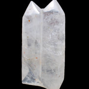 Clear Quartz double-pillar obelisk 1655g in sunlight - Rocks and Things Store