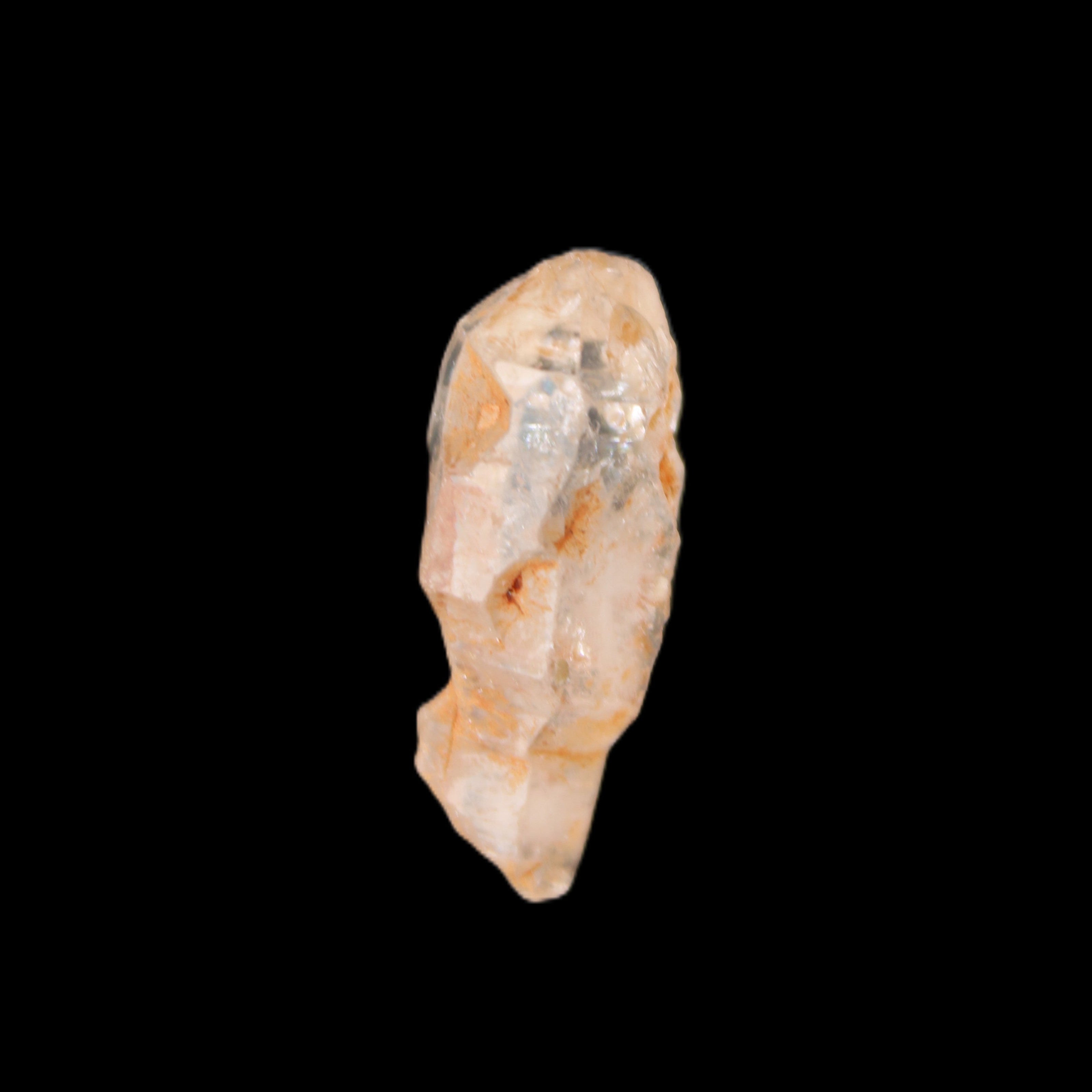 Fenster Diamond Quartz with petroleum fluorescence 25-29mm 3-6g in sunlight - Rocks and Things Store