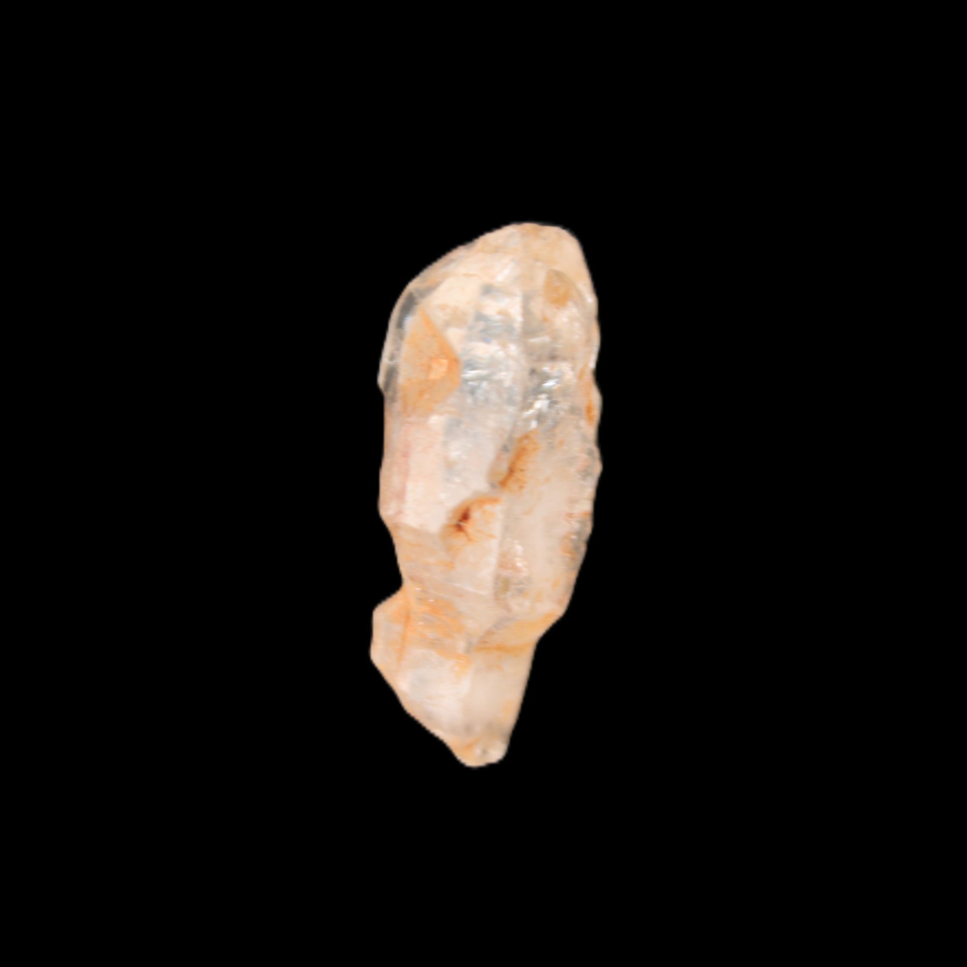 Fenster Diamond Quartz with petroleum fluorescence 25-29mm 3-6g in sunlight - Rocks and Things Store