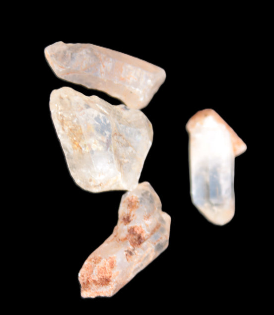 Fenster Quartz with fluorescence 4/5 crystals 5-8g Rocks and Things