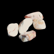 Persian Silk Agate 5 tiny polished stones 7g in sunlight - Rocks and Things Store