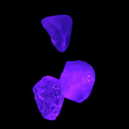 Blue Imperial Topaz 3 crystals from Brazil 10-12g