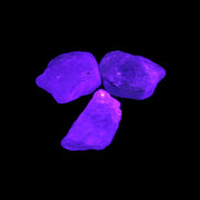 Blue Imperial Topaz 3 crystals from Brazil 10-12g