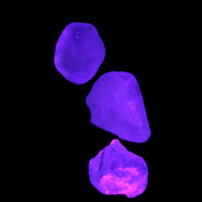 Blue Imperial Topaz 3 crystals from Brazil 10-12g