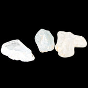 Blue Imperial Topaz 3 crystals from Brazil 10-12g in sunlight