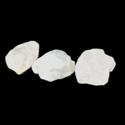 Blue Imperial Topaz 3 crystals from Brazil 10-12g in sunlight