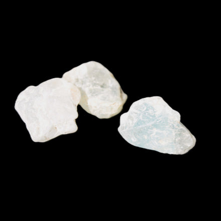 Blue Imperial Topaz 3 crystals from Brazil 10-12g in sunlight