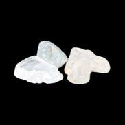 Blue Imperial Topaz 3 crystals from Brazil 10-12g in sunlight