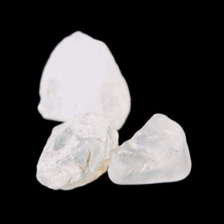 Blue Imperial Topaz 3 crystals from Brazil 10-12g