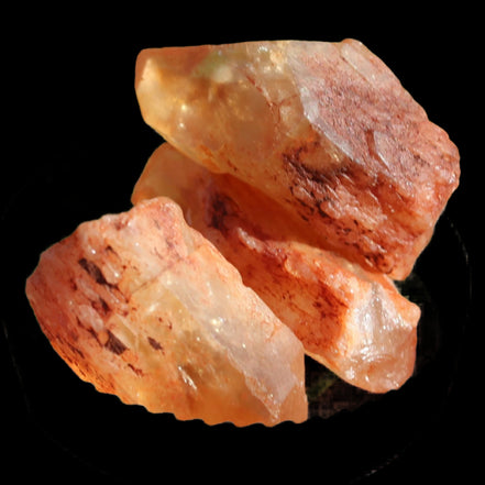 Golden Citrine 3 crystals from Himalaya 18-20g in sunshine - Rocks and Things Store