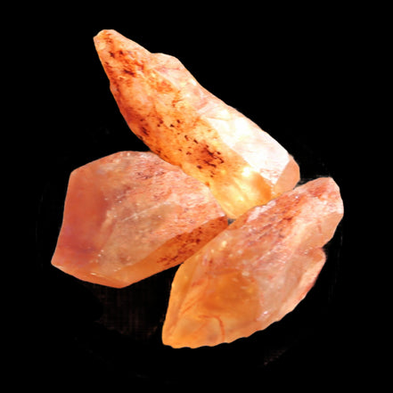 Golden Citrine 3 crystals from Himalaya 18-20g in sunshine - Rocks and Things Store