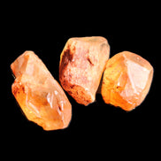 Golden Citrine 3 crystals from Himalaya 18g in sunlight - Rocks and Things Store