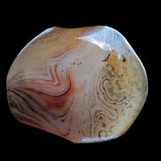 Crazy Lace Banded Sardonyx Agate 94g in sunlight - Rocks and Things Store