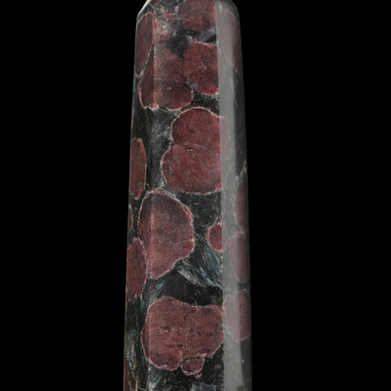 Garnet with Astrophyllite wand 119g  - Rocks and Things Store