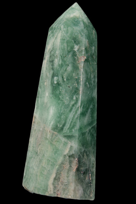 Green Fluorite obelisk 707g Rocks and Things